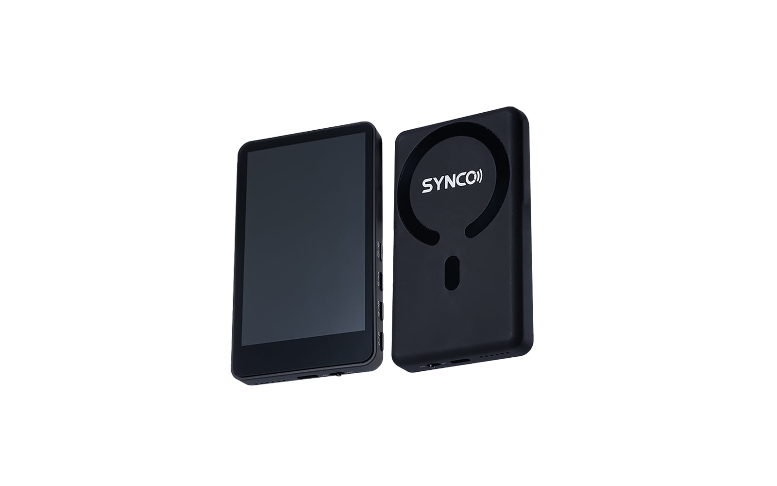 SYNCO XView M4 selfie monitor screen in black color